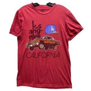Los Angeles California Shirt‎ Mens Medium Lowrider Spell Out LA Dodgers Everyday